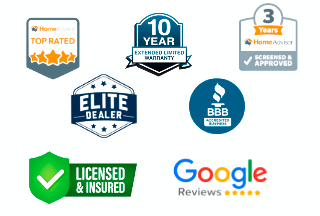 HVAC trust seals and certifications